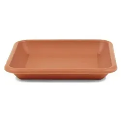 Greemotion Blumentopfuntersetzer Untersetzer Jana orange 28 cm x 28 cm