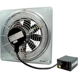 Maico DZQ 30/4 B Ex E Axial-Wandventilator - Lüftungstechnik: Explosionsgeschützter 300 mm Axial-Wandventilator mit 1730 m³/h Fördervolumen, ideal für den Einsatz in gasgefährdeten Bereichen.
