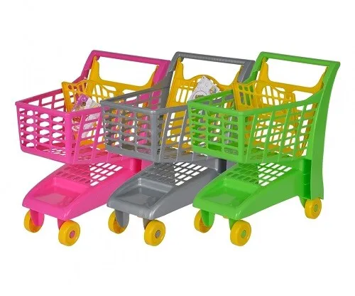 Androni 104503027 Einkaufswagen - Praktischer Begleiter für den Einkauf - Vielseitiger Einkaufswagen von Simba Toys, ideal zum Spielen und für Rollenspiele. Robuste Bauweise und ansprechendes Design für endlosen Spaß beim Einkaufen.