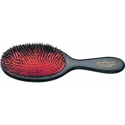 MASON PEARSON Junior Haarbürste Bristle & Nylon schwarz - Hochwertige Haarbürste für sanftes Entwirren und glänzendes Haar. Ideal für die tägliche Pflege und das Styling, mit robusten Borsten für langanhaltende Nutzung.