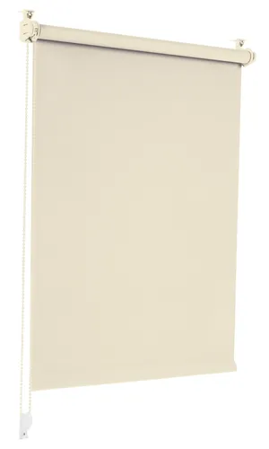 Verdunkelungsrollo Creme 65x210cm Verdunklungsrollo Klemmrollo Seitenzug Rollo