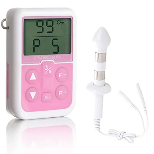 Beckenbodentrainer für Männer | EMS Beckenbodentrainer STIM-PRO 13 - Zertifiziertes Medizinprodukt zur effektiven Behandlung von Harn- und Stuhlinkontinenz sowie zur Potenzsteigerung. Inklusive verstellbarer Edelstahl-Analsonde für optimale Elektrostimulation.