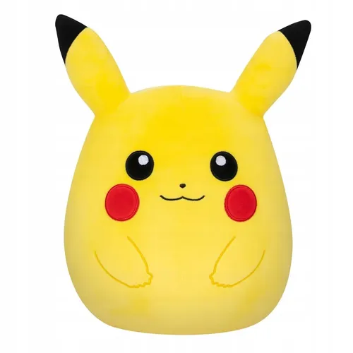 Pokemon Squishmallow Pikachu 25 cm - Plüsch Kuscheltier - Stofftier & Teddybär: Original Pokemon Pikachu Squishmallow, 25 cm, perfekt als Geschenk für Sammler und Kuschelfans.