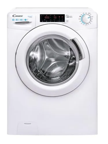 Candy CS128TXMES Waschmaschine 8KG mit NFC - Energieeffiziente Waschmaschine mit 8 kg Kapazität, 1200 U/min und praktischer NFC-Technologie für einfache Bedienung und vielseitige Programme.