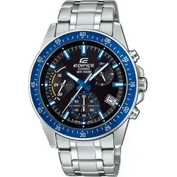 Casio Edifice Herrenuhr EFV-540D-1A2VUEF Edelstahlarmband - Silber/Schwarz