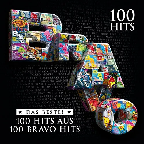 Bravo 100 Hits - Das Beste aus 100 Bravo Hits - Pop-Compilation mit den größten Hits der Bravo-Geschichte, perfekt für jede Party oder zum Entspannen.