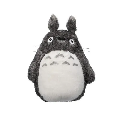 Sun Arrow Mein Nachbar Totoro - Grauen Totoro (26 cm) - Plüschfigur aus dem beliebten Film, weich und kuschelig – perfekt für Fans und als Babyspielzeug geeignet.