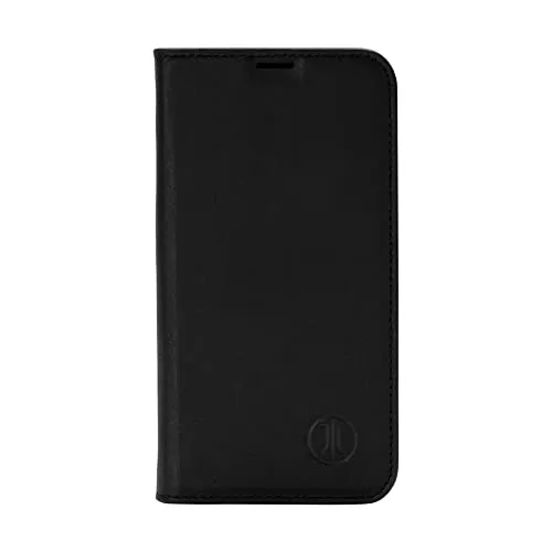 JT Berlin BookCase Tegel Booklet für Apple iPhone 16 - Schwarz - Apple iPhone Zubehör mit robustem Hardcover, das Ihr Smartphone sicher umschließt und optimal schützt.