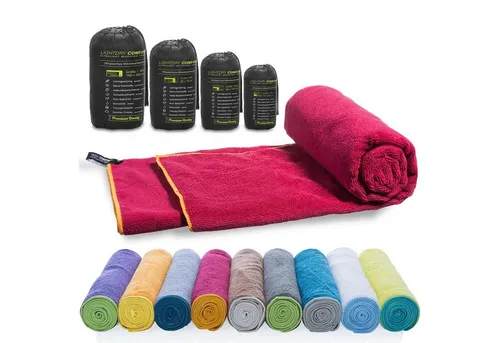LightDry Reisehandtuch LightDry Reisehandtuch – Leichtes Mikrofaser-Sport und Strandhandtuch, Sport, Strand & Badehandtuch