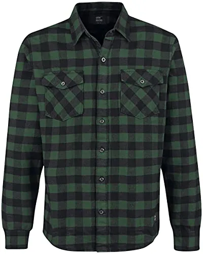 Vintage Industries Harley Check Shirt XXL - Klassisches Karo-Hemd - Herren-Freizeithemden mit hochwertiger Verarbeitung und bestem Tragekomfort. Ideal für sportliche und stylische Looks, perfekt für jeden Anlass.