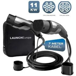 EV Charging Cable 11kW | 7m HV Ladekabel - Wallboxen: EU-konformes Typ-2-Ladekabel, 7m lang für mehr Flexibilität, ergonomisches Design und robustes Material für maximale Sicherheit und Komfort.