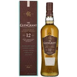 Glen Grant 12 Jahre Single Malt Scotch Whisky 0,7 l - Whisky aus der Speyside, 12 Jahre gereift, harmonischer Geschmack und ideal für Kenner und Genießer.