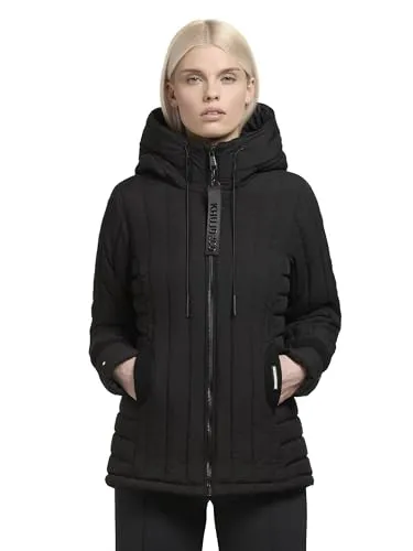 khujo Tweety Neo Damen Winterjacke Black Größe S - Funktionsjacke für Damen, mit modischem Design und warmen Futter – perfekt für kalte Wintertage.