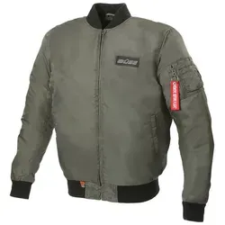 Büse Kingman Motorrad Textiljacke, oliv, Größe 48 - Schutzjacke für Motorradfahrer, mit atmungsaktiven Materialien und CE-zertifizierten Protektoren für optimalen Schutz und Komfort.