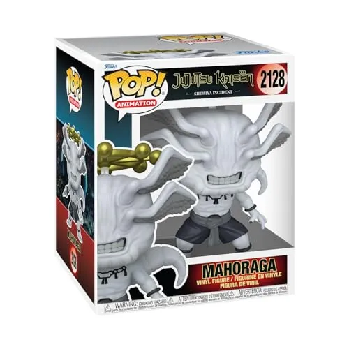 Funko Pop! Super: Jujutsu Kaisen - Mahoraga - Action- & Spielfiguren, detailreiche Sammlerfigur aus hochwertigem Vinyl - perfekt für Jujutsu Kaisen Fans!