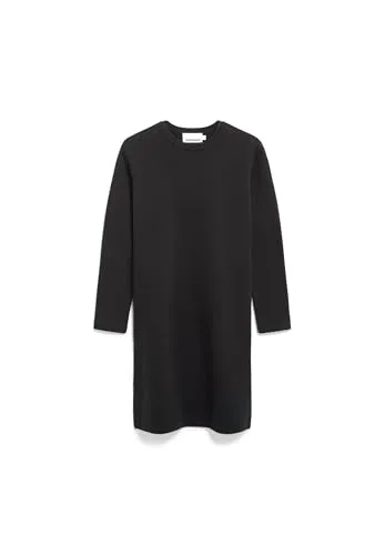 ARMEDANGELS Damen Strickkleid ROSANNIAAS - Relaxed Fit in Black - Nachhaltiges Strickkleid aus 100% Bio-Baumwolle, GOTS-zertifiziert, ideal für umweltbewusste Frauen.