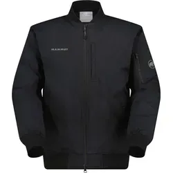 Mammut Herren Floeberg In Bomber Jacke (Größe S, schwarz) - Modische Daunenjacke im trendigen Bomber-Style, ideal für kühle Tage und vielseitige Freizeitoutfits.