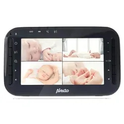 Alecto DVM200M Babyphone mit Kamera - Babyphone mit 4,3" Farbdisplay und Talkback-Funktion für sicheren Komfort. Ideal für moderne Eltern, flexibel einsetzbar mit bis zu 10 Stunden Akkulaufzeit.