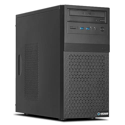 Ankermann Ryzen Media V3 - AMD Ryzen 7 5700G PC - PC-Systeme mit leistungsstarkem AMD Ryzen 7 5700G, 32GB RAM und 1TB NVMe SSD, ideal für Gaming und Multimedia, ausgestattet mit Windows 11 Pro und Libre Office.