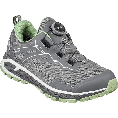 Meindl Unisex Donna Power Walker 3.5 Boa Scarpe, Graphit-linde, 37.5 Annäherungsschuhe und multifunktionale Schuhe, 40 EU