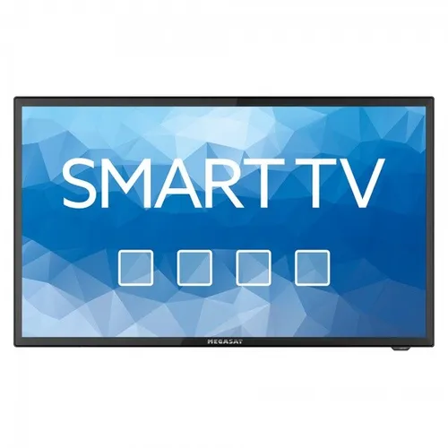 Megasat Royal Line III 19 Smart LED TV - 19" LED Fernseher für Camping, flexibel einsetzbar mit 12V und 230V, ideal für mobile Unterhaltung unterwegs.
