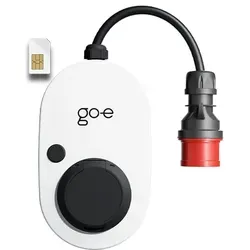 go-e Charger Gemini flex 2.0 CH-05-11-01 - mobile Ladestation mit bis zu 11 kW Ladeleistung, App-Steuerung und integrierter SIM-Karte für kostenlose Mobilfunkverbindung
