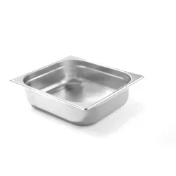Hendi GN-Behälter Budget Line GN2/3 3 Liter aus Edelstahl AISI 201