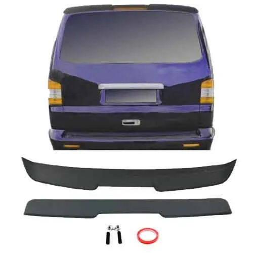 Dachspoiler für VW T5 Bus - Grundiert und Einfach zu Montieren - Spoiler & Heckflügel, kein Bohren nötig, vorgrundiert und lackierfähig für individuelle Gestaltung, ideal für VW T5 Bus Modelle.