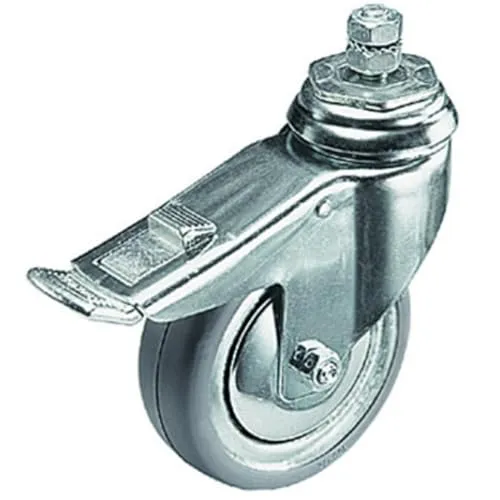 Manfrotto Rädersatz Ø75 mm mit 10 Bremse - Stativ-Dollys mit langlebigem Design und einfacher Bedienung, ideal für professionelle Film- und Fotoproduktionen.