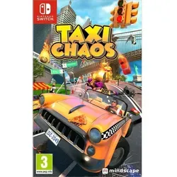 Taxi Chaos - Nintendo Switch - Spaßiger Fahr-Simulator - Nintendo Switch-Spiel, erlebe chaotische Fahrten und spannende Aufträge in dieser unterhaltsamen Simulation.