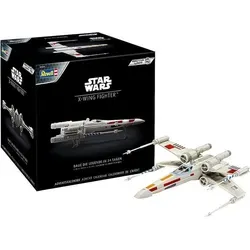 REVELL GmbH Co.KG Adventskalender X-Wing Fighter - Beige, 24-tägiger easy-click Bausatz für kreativen Modellbau, kein Kleben oder Bemalen nötig