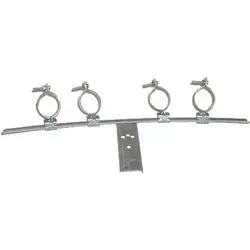 PremiumX Multifeedhalter 4-Fach verzinkt schmal 3° Grad möglich zum Beispiel für Astra, Hotbird, Sirius, Thor