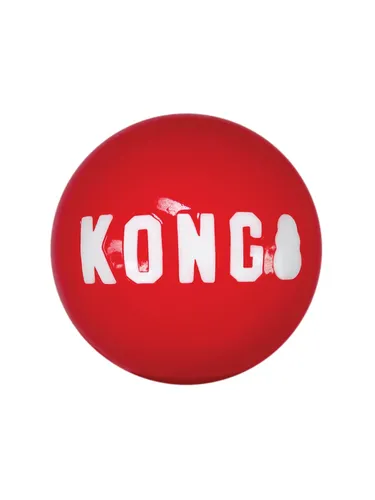 KONG Dog Toy Signature Balls Large 8cm (2-Pack)