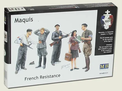 Maquis, French Resistance / 1:35 - Masterbox 3551