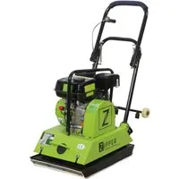 Rüttelplatte Zipper ZI-RPE90C inkl. Gummimatte - Rüttelplatte für Außenanwendungen, inklusive Gummimatte für optimalen Bodenschutz und vibrationsreduzierten Einsatz.