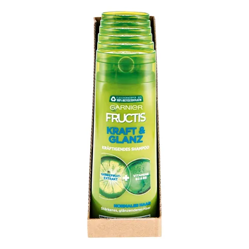 Garnier Fructis Shampoo Kraft & Glanz 250 ml, 6er Pack