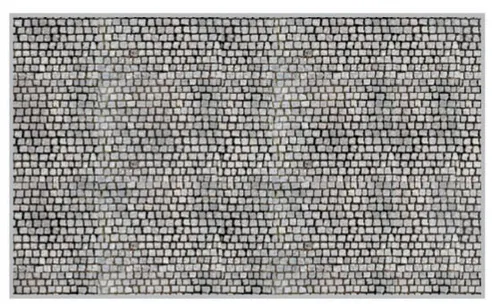 HEKI 12070 Kopsteinpflaster HO 34 X 21 cm 3 Stück HO NEU