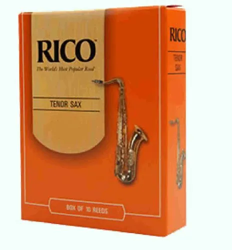 D'Addario Woodwinds - Rico Tenorsaxophonblätter - Tenor Saxophon Blätter - Stärke 3.0, 25-Packung