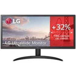 LG 26WQ500-B - UltraWide Ultra Wide 26 Zoll Monitor, 21:9, IPS-Panel: 2560x1080, 1ms MBR, 300cd/m2, 1000:1, sRGB >98%, Super Auflösung+, HDR10, H...