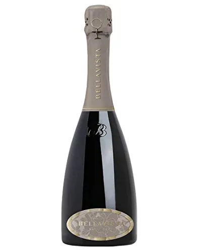 BELLAVISTA SEKT Weißwein Franciacorta Brut 75 cl - Eleganter BELLAVISTA SEKT Weißwein aus der renommierten Franciacorta-Region, ideal für besondere Anlässe und gesellige Runden.
