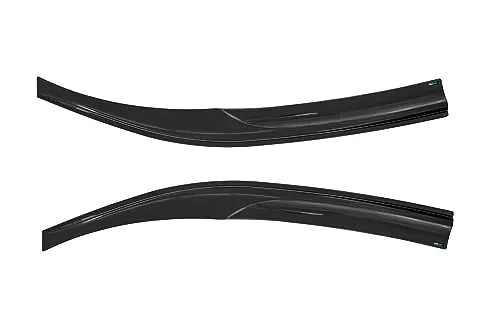 Windabweiser 2-tlg für Ford Tourneo Transit Custom (2012-2022) - Fensterdichtungen & Zierleisten, einfache Installation für optimalen Schutz gegen Wind und Regen.