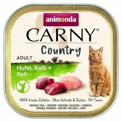 ANIMONDA Carny Country Adult Huhn, Kalbfleisch & Rogen 100g