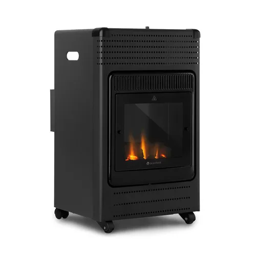 Andora Flame Gasheizofen - Gasheizer mit 3,4kW - Heizstrahler für Terrasse und Garten, sorgt für wohlige Wärme und ein gemütliches Ambiente im Freien mit 360° Heizleistung.