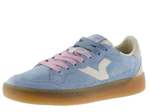 Victoria 1985 Basket Unisex Sneaker - Damen-Sneaker aus hochwertigem Schweinsveloursleder mit atmungsaktiven Materialien und antibakterieller Einlegesohle für optimalen Tragekomfort.