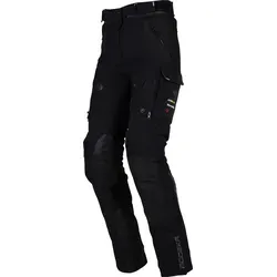 Modeka Panamericana II Textilhose - Wasserdichte Damenhose in Schwarz - Größe 24 - Motorradhosen mit herausnehmbarer Sympatex® Membrane für 45.000 mm Wassersäule und optimalen Schutz durch SAS-TEC® Protektoren. Ideal für sicheres und komfortables Fahren.