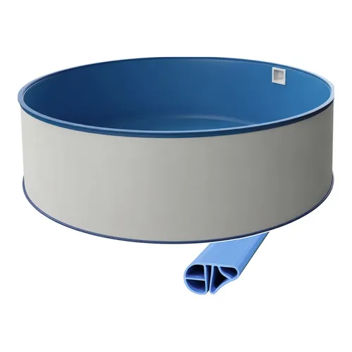 Rund Pool 500 x 120 cm | STARTER SET | Poolfolie blau 0,6 mm | Sandfilteranlage