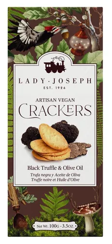 Lady Joseph Cracker mit Schwarzem Trüffel und Olivenöl 100g