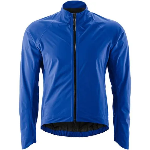 Gonso Herren Cablone 2.5l Jacke (Größe 6XL, blau) - Fahrradjacke für Herren, leichte und atmungsaktive Rennradregenjacke mit enganliegender Passform für optimalen Schutz bei jedem Wetter.