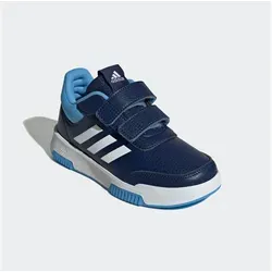 adidas Tensaur Hook and Loop Shoes - Dunkelblau/Weiß/Blau Burst, 37 1/3 EU - Sneaker für Jungen mit regulärer Passform, praktischen Klettverschlüssen und abriebfester Gummiaußensohle für sicheren Halt und Komfort.