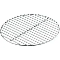 Weber Holzkohlerost 33 cm D - Passend für 47 cm Weber Holzkohlegrills, aus schwerem Stahl für langlebige Nutzung